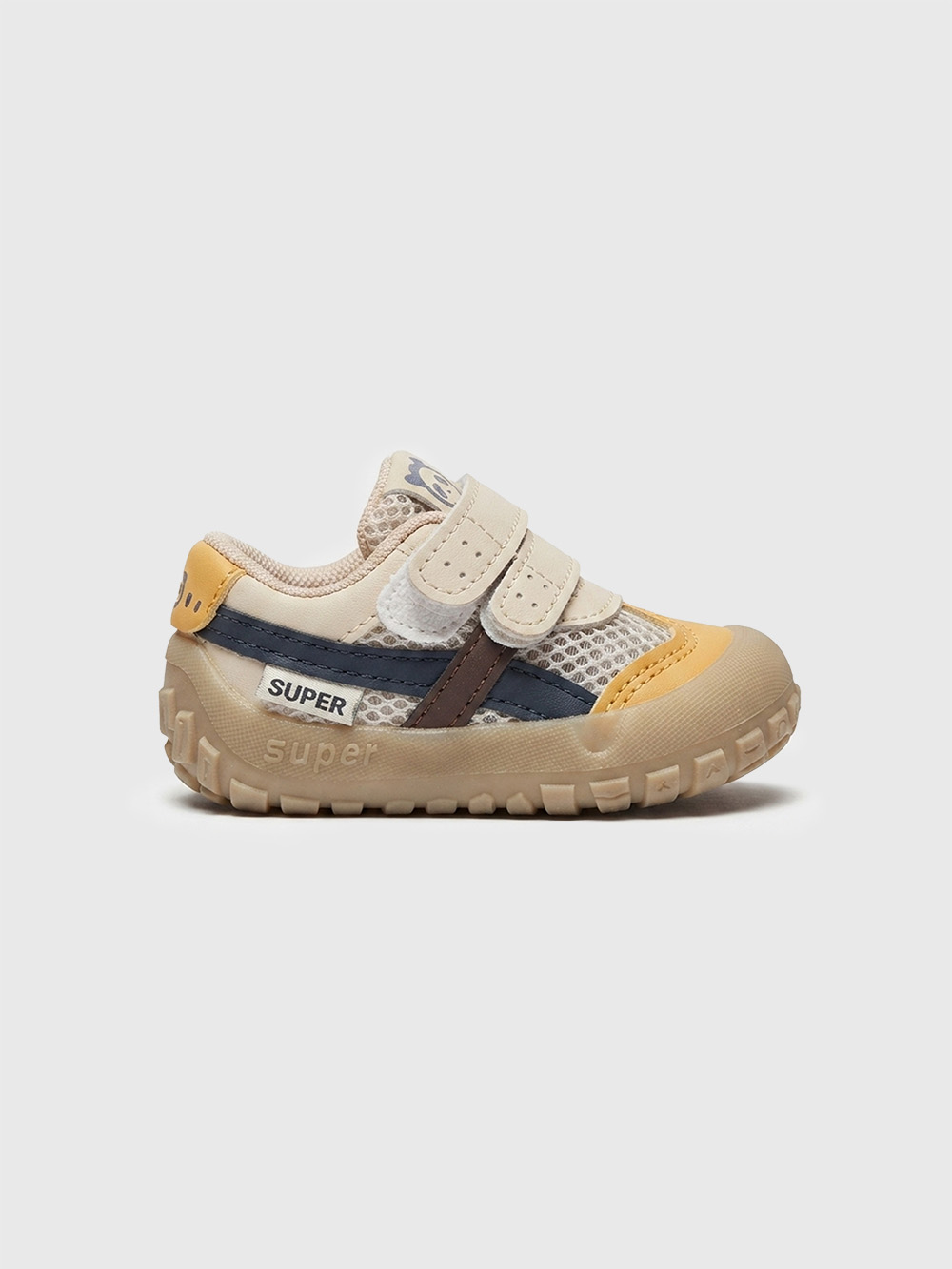 KiddoForce Supen Panda Shoes Khaki - YB62